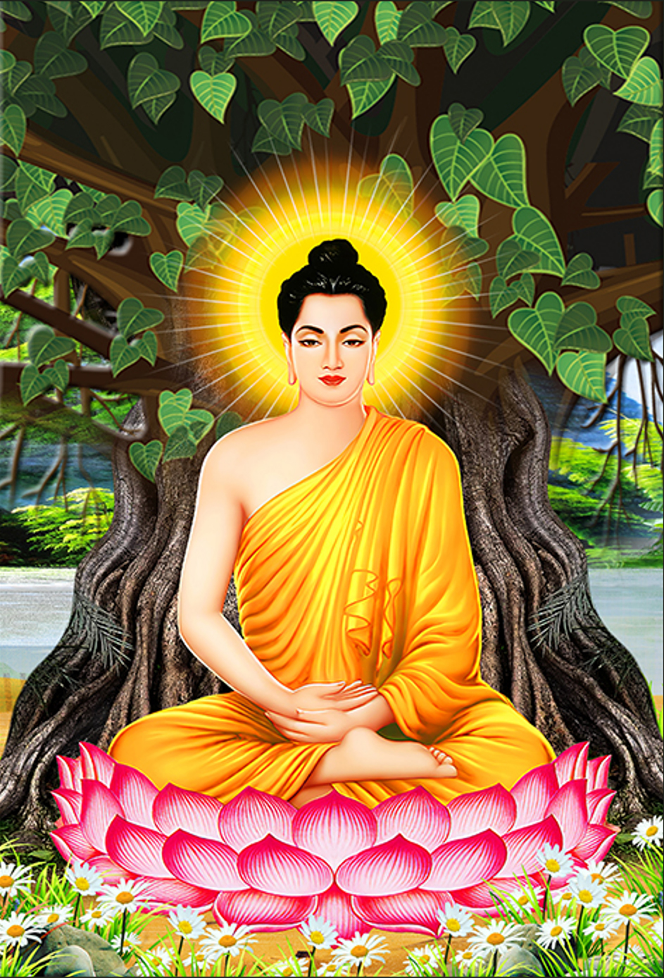 Tranh Bổn Sư Thích Ca Mâu Ni Phật